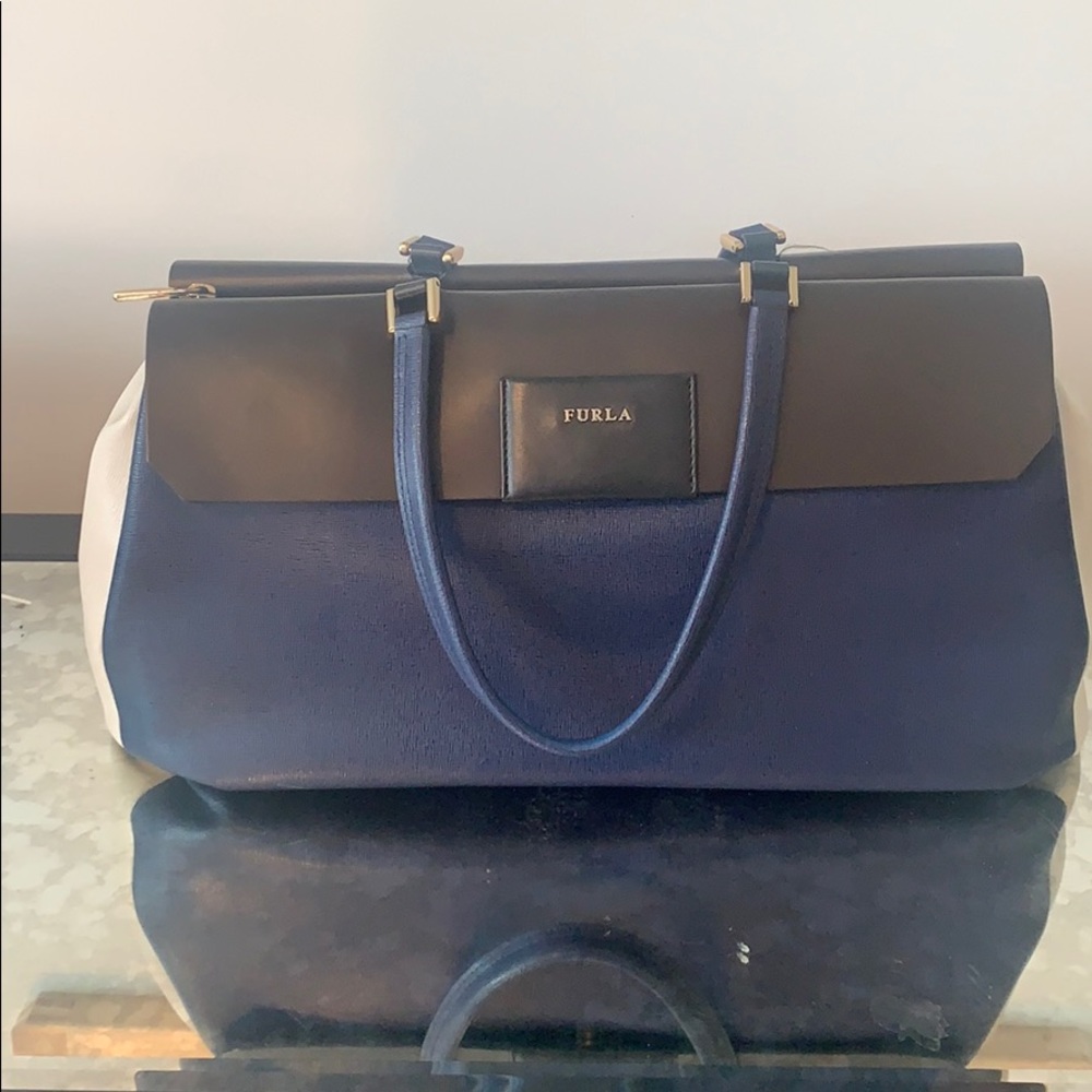 Gently used furla bag